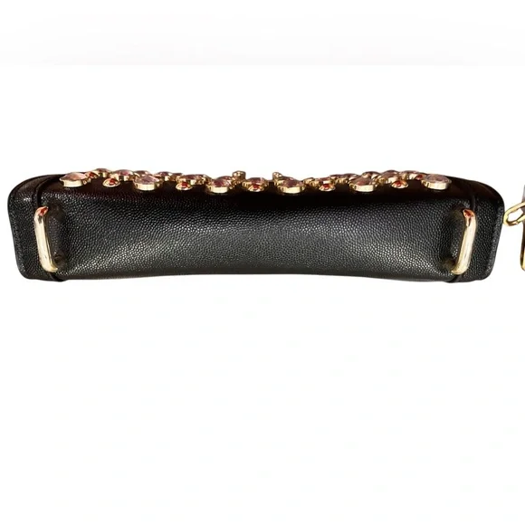 Karl Lagerfeld Black Studded Crossbody Bag - Picture 5 of 8